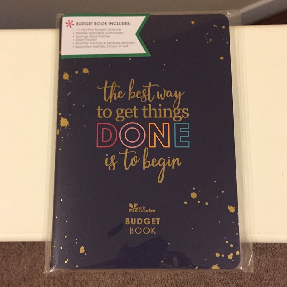Erin Condren Budget Book